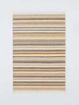John Lewis John Lewis Somerton Wool Rich Ladder Stripe Flatweave Rug 180 x 120cm- Buy online at McGrocer