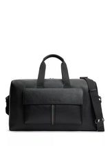 John Lewis Tommy Hilfiger Flap Pocket Pebble Grain Duffel Bag Black- Buy online at McGrocer