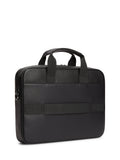 Tommy Hilfiger laptop bag black pebble grain - British product