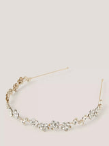 John Lewis Monsoon Kids' Jewel Flower Bridesmaid Headband Gold- Buy online at McGrocer