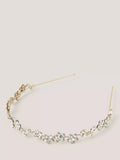 Monsoon kids jewel flower headband gold, imported from the UK