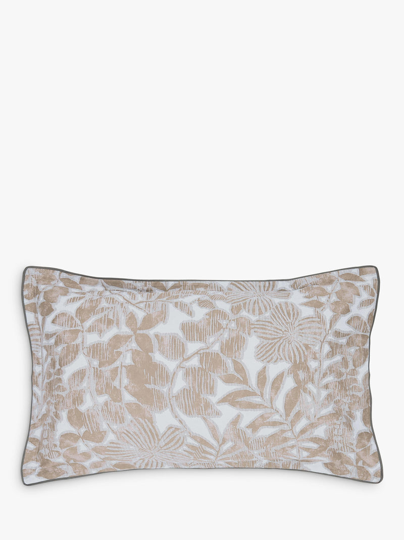 Bedeck of Belfast duvet cover set charcoal tan double, imported from the UK