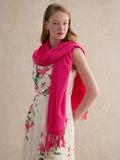 Hobbs Matilda Fringed Scarf rectangular 80x200cm, UK version