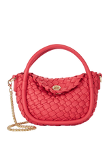 John Lewis Dune London Surreal Woven Micro Cross Body Bag, Pink- Buy online at McGrocer