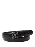 Calvin Klein emblem buckle belt black nickel imported from the UK