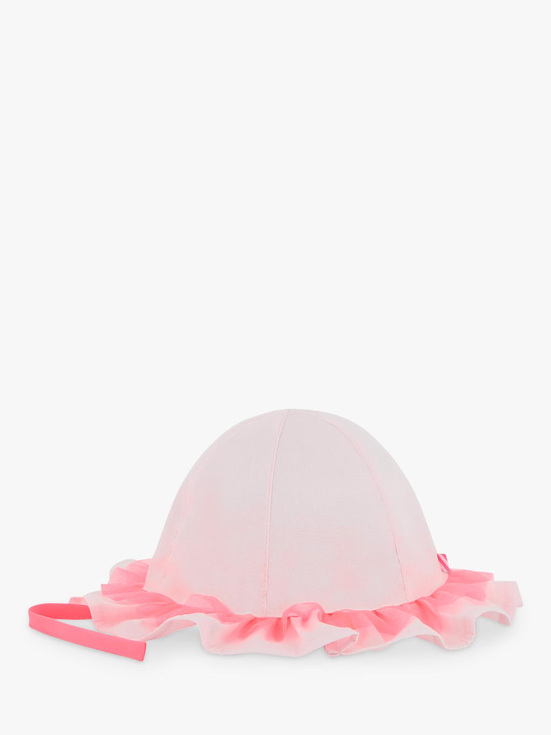 Billieblush baby mesh flounce hat, imported from the UK