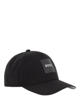 John Lewis Hugo Boss Kids' Twill Baseball Hat, Black- Buy online at McGrocer
