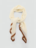 Mango featherlight wool scarf raw, imported from the UK
