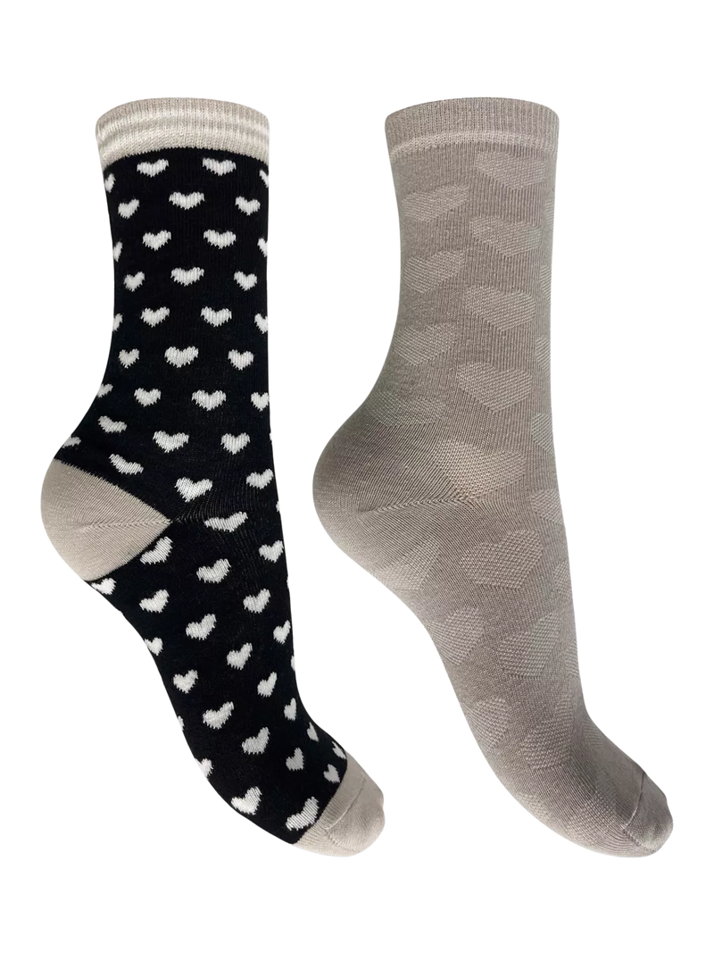 Charnos ankle socks heart pack of 2, UK version