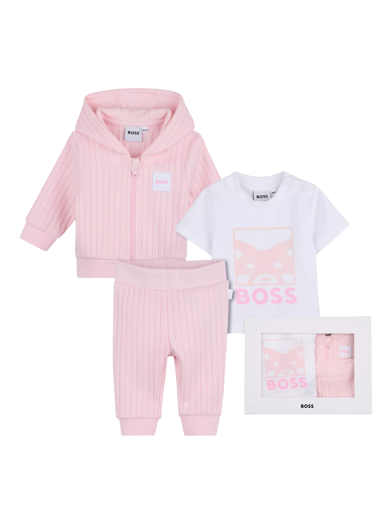 HUGO BOSS baby outfit set Festival Bloom, imported from the UK