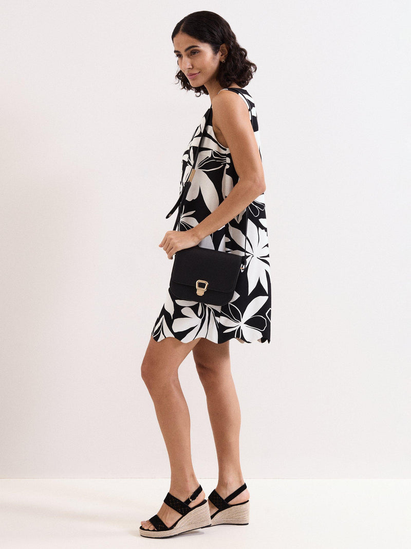 Phase Eight crossbody bag black 20cm - British brand