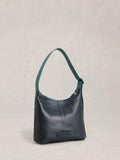 White Stuff leather mini handbag midnight blue (British brand)