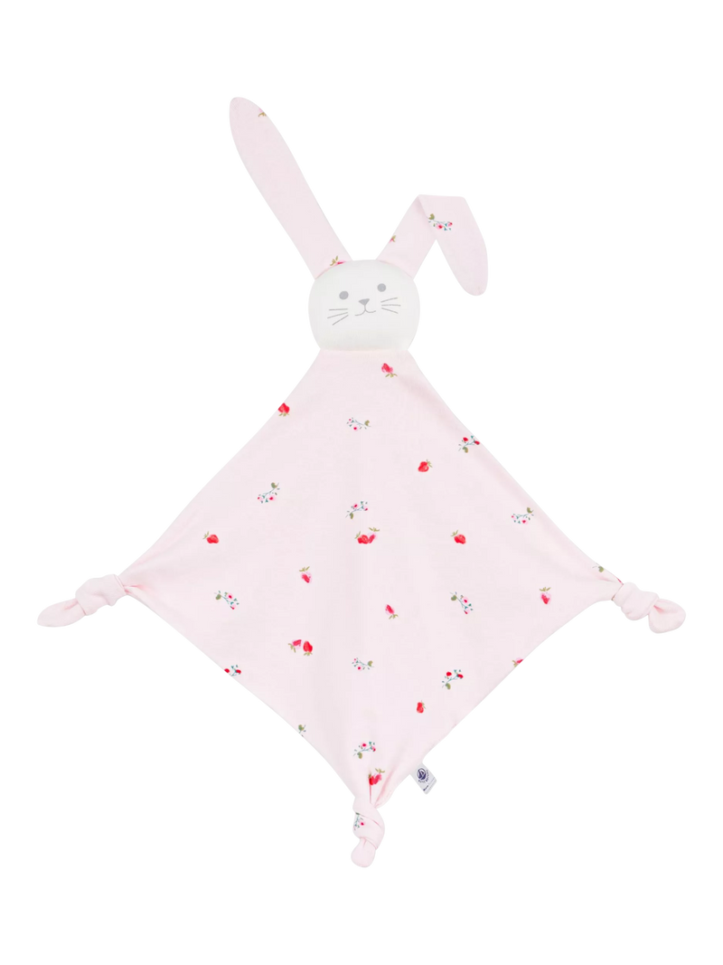 Petit Bateau pink bunny comforter, UK version