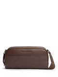 Tommy Hilfiger camera bag coffee bean textured embossed - British product