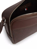 Tommy Hilfiger camera bag coffee bean textured embossed - British product