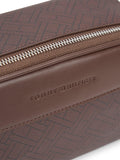Tommy Hilfiger camera bag coffee bean textured embossed - British product