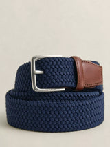 John Lewis GANT Braided Belt Classic Blue- Buy online at McGrocer
