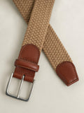 GANT elastic braided belt warm khaki (British brand)