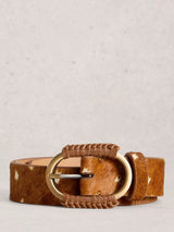 John Lewis White Stuff Wrapped Leather Belt, Brown- Buy online at McGrocer