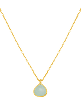 John Lewis Orelia LUXE Semi-Precious Amazonite Pendant Necklace- Buy online at McGrocer
