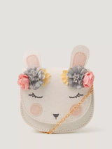 John Lewis Monsoon Kids' Bunny Flower Crossbody Bag, Multi- Buy online at McGrocer
