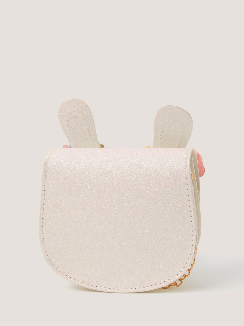 Monsoon kids bunny flower crossbody bag, imported from the UK