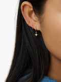 Orelia gold ear stacking set with crystal details, UK version
