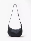 French Connection navy plisse crossbody bag, UK version