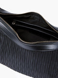 French Connection navy plisse crossbody bag, UK version