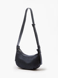 French Connection navy plisse crossbody bag, UK version