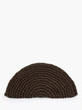 French Connection ribbon crochet clutch bag 18cm width - British product