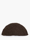 French Connection ribbon crochet clutch bag 18cm width - British product