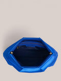 Hobbs Clifton satin clutch bag Azure, UK version