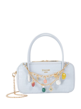 John Lewis Dune London Song Leather Charm Micro Bag- Buy online at McGrocer