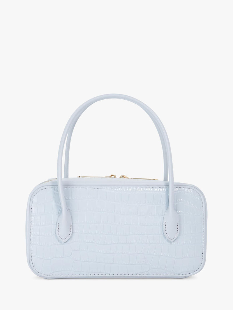 Dune London Song leather charm micro bag, imported from the UK