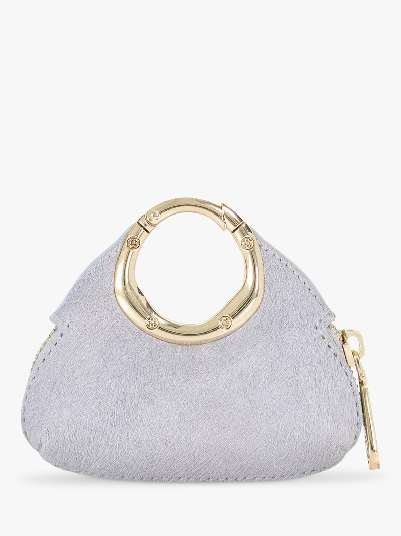 Dune London circular bag charm coin purse, imported from the UK