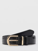 John Lewis Mango Pure Patent Leather Belt- Buy online at McGrocer