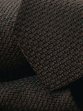 Charles Tyrwhitt silk tie chocolate brown, imported from the UK