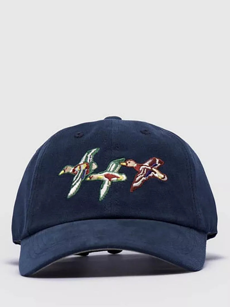 Rodd & Gunn Mallard 2.0 baseball cap with embroidered ducks, UK version