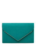 Paradox London Delyssa clutch bag emerald green, UK version