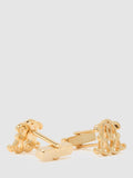 Reiss Hitch Monogram Gold cufflinks, imported from the UK