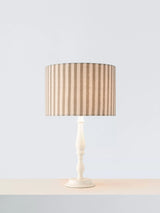 John Lewis John Lewis Herringbone Stripe Drum Lampshade, Sandstone- Buy online at McGrocer
