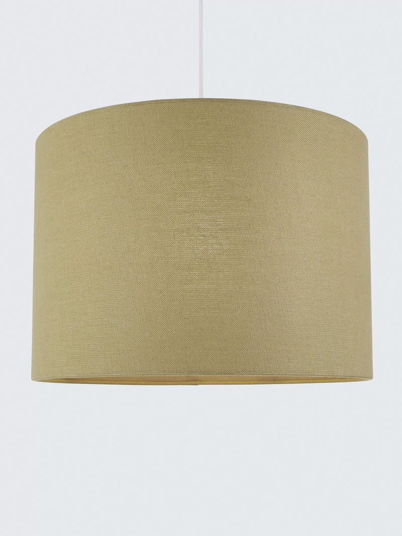 John Lewis Sophia Pure Linen Drum Lampshade