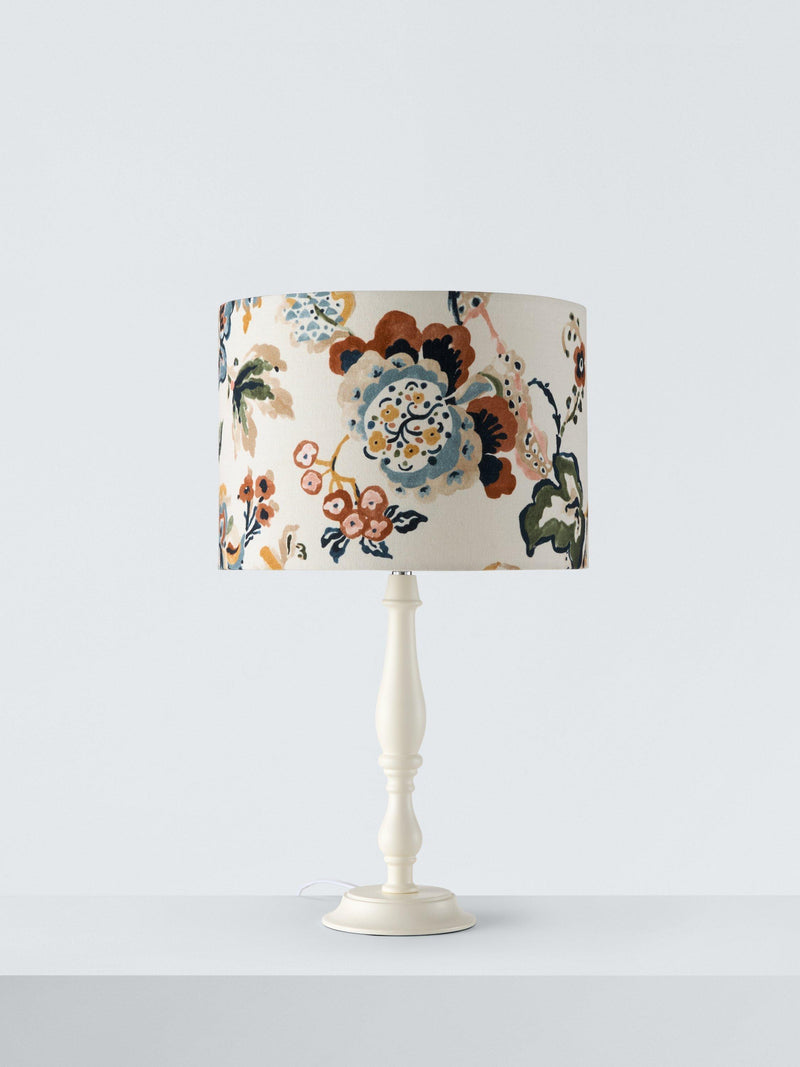 John Lewis Taruni floral drum lampshade multi (British brand)