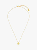 Orelia gold starfish necklace 18ct plated brass (British brand)