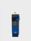 Crew Clothing crew socks pack of 3 navy blue, imported from the UK
