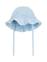 John Lewis Petit Bateau Kids' Sun Hat, Blue- Buy online at McGrocer