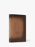 OSPREY LONDON hand burnished passport holder cognac, imported from the UK