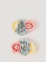John Lewis Monsoon Kids' Botanic Hair Clips Pack of 2 Multi- Buy online at McGrocer