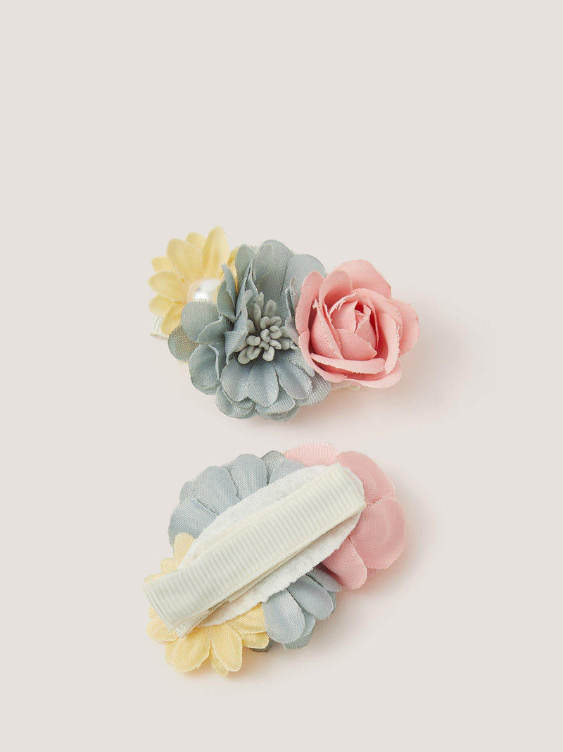 Monsoon kids Botanic hair clips pack of 2 - British product